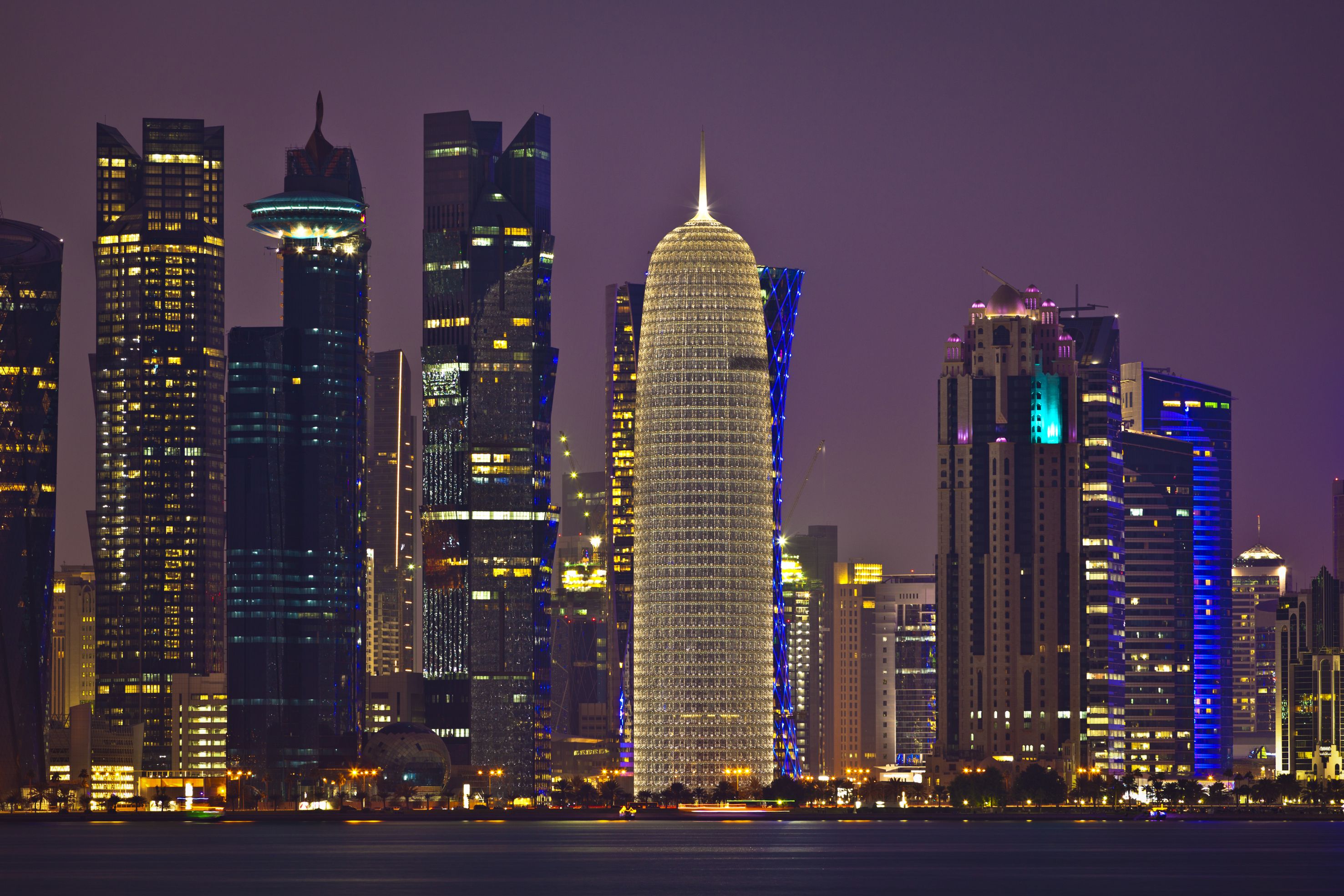 doha qatar skyline