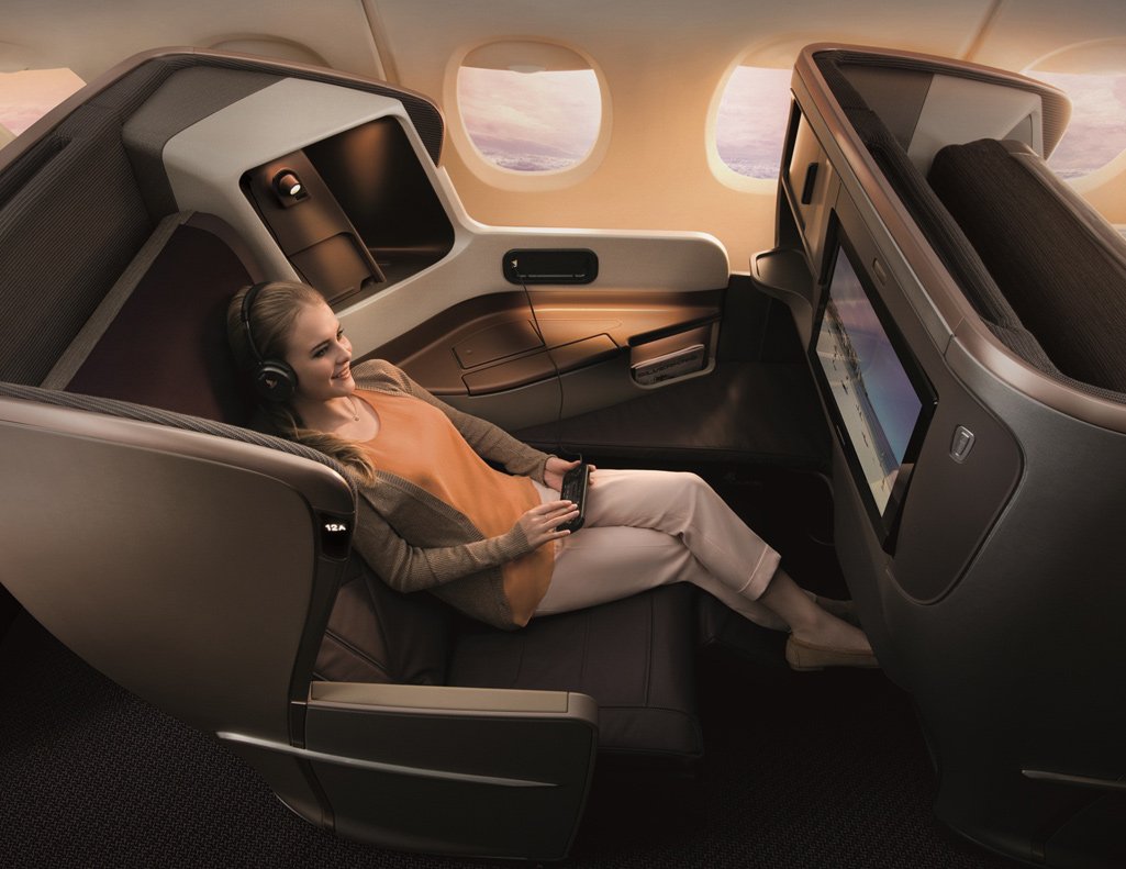 Singapore Airlines Business Class - A 350