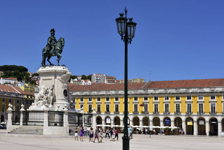 Lissabon Sehenswürdigkeit Platz Comercio
