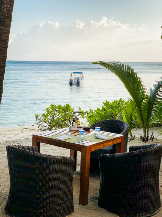 Romantisches Luxus Dinner Seychellen